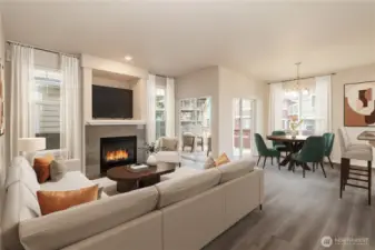 Virtually staged for illustration purposes.