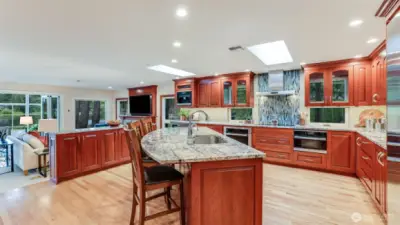 A perfect spot to gather during a party or just watch the sun go down.