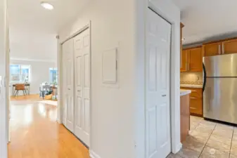 Kitchen Pantry and Utility Closet