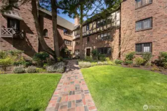 Historic Anhalt building sited on a quiet, tree-lined street close to everything that Capitol Hill has to offer.