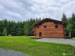 Spacious yard