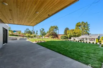 Covered patio
