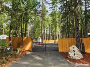 Entrance to property