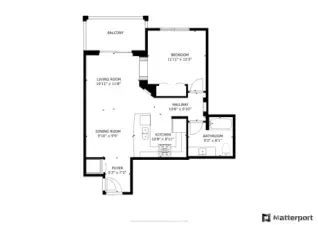 Live large in Unit 45, West facing condo.
