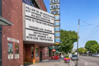Majestic Bay Theater only blocks away.