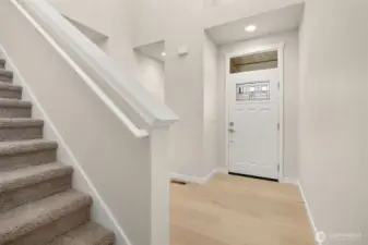 Stairway to second floor