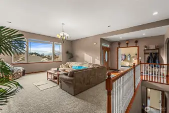 Large living room with VIEWS