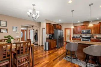 Real hardwood floors