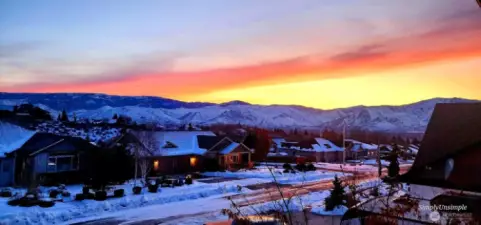 View from front porch