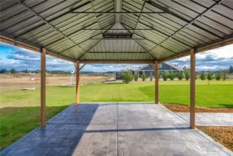 Large Covered Outdoor Space