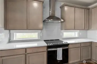 Peak-a-boo Windows to Bright Natural Lighting