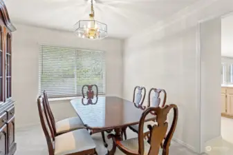 Formal dining room