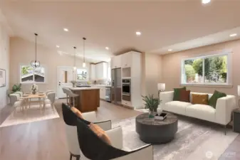 Enter into spacious great room. **Virtually staged.