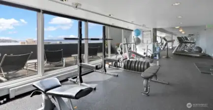 Get your cardio in with sweeping views of Puget Sound, Olympic Mountains...no gym anywhere gives you such a motivating view.