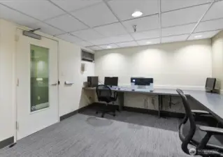 Escape the distractions of home and boost your productivity in this top-tier in-building office space. Designed for the driven professional, it features modern amenities, high-speed internet, and a quiet, focused atmosphere that promises zero interruptions. Whether you're tackling a big project or handling daily tasks, this space impresses with its sleek design and practical layout. Enjoy the perfect balance of comfort and professionalism that will leave your boss thoroughly impressed.