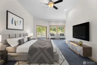 Primary Suite With Lake View, Sun Roon, Sauna, Walk In Shower, Walk In Closet & More