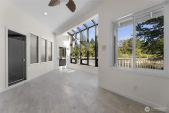 Sun Room With Sauna Off Primary Suite