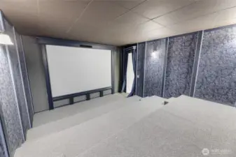 Home Theater With 12 Foot Screen