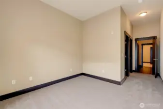 Second primary bedroom is also quite large.