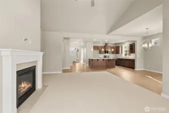 Open concept floor plan, allowing for natural light flow and unobstructed views.