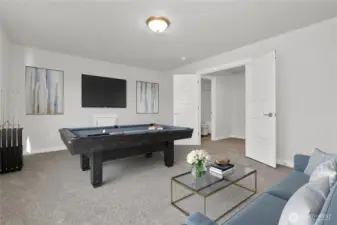 Virtually staged picture for illustration only.