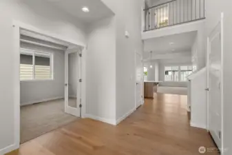 Home is under construction. Photos, including virtually staged, are of a previously bult home in a different community with similar finishes. Builder reserves the right to make changes to plans & specifications without notice. Features vary by plan. Buyer to verify square footage.