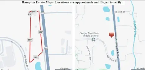Approximate lot lines.