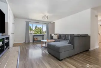 Main level living room