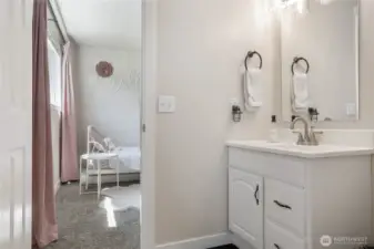 Upstairs bath