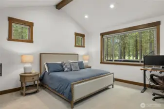Main level primary wing with ensuite