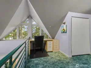 Another view of the loft.