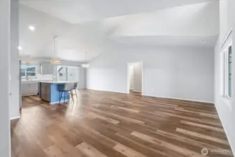 Large, open-concept great room.