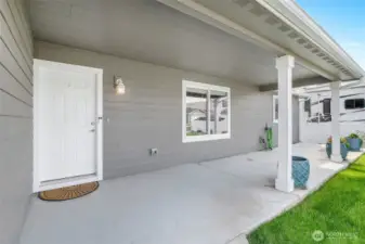 Lovely front porch.