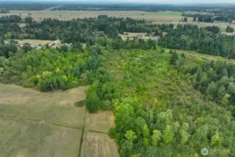 show the end of the 10+ acres.
