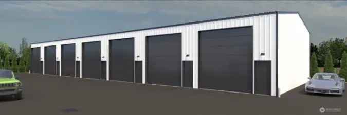 Artist rendition of building