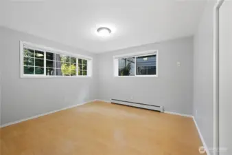 Bedroom #3 is on the lower level