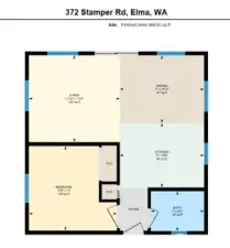 ADU floor plan