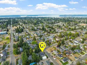There is ample space to create a MIL or separate living area for extra income potential.