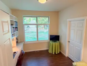 Third bedroom also has a walk-in closet.