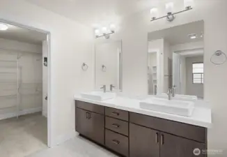 Thoughtfully designed finishes create a spa-like atmosphere perfect for unwinding at the end of the day.