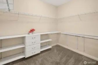 Huge walk-in closet