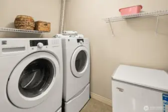 Newer washer & dryer that stay with the unit