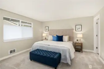 Large primary bedroom