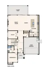 Disclaimer-1st Floor-Marketing rendering of floor plan, illustrative purposes only-may vary per location.