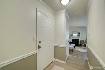 Entry to main living area.