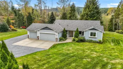 Welcome home! Look at this view surrounded by nature on this one owner rambler