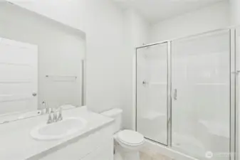 Photos are of Homesite 24 at Star Lake. Colors and features of actual home may vary.