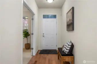 upon entry, you will see the bdrm/office immediately on your right