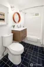 Main floor bathroom