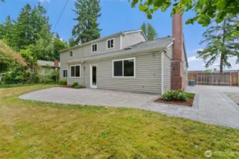 Plenty of Patio space for outdoor entertaining!